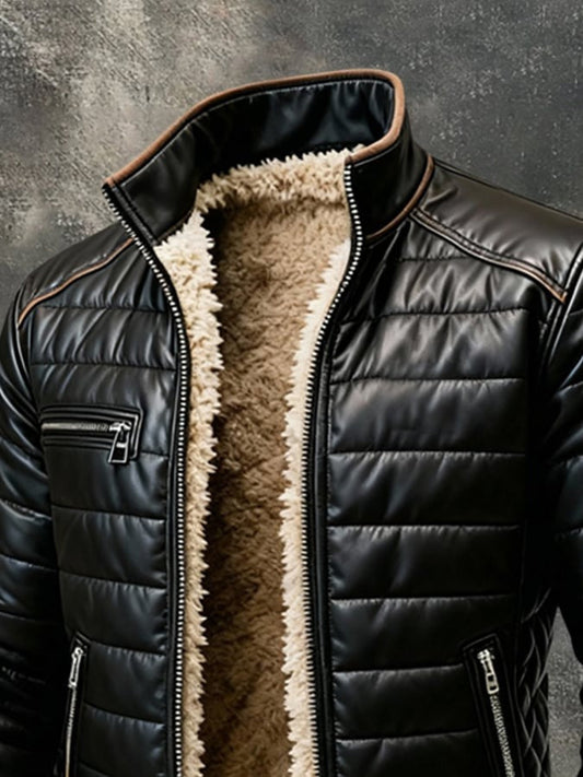 NC. | Chaqueta acolchada con forro sherpa