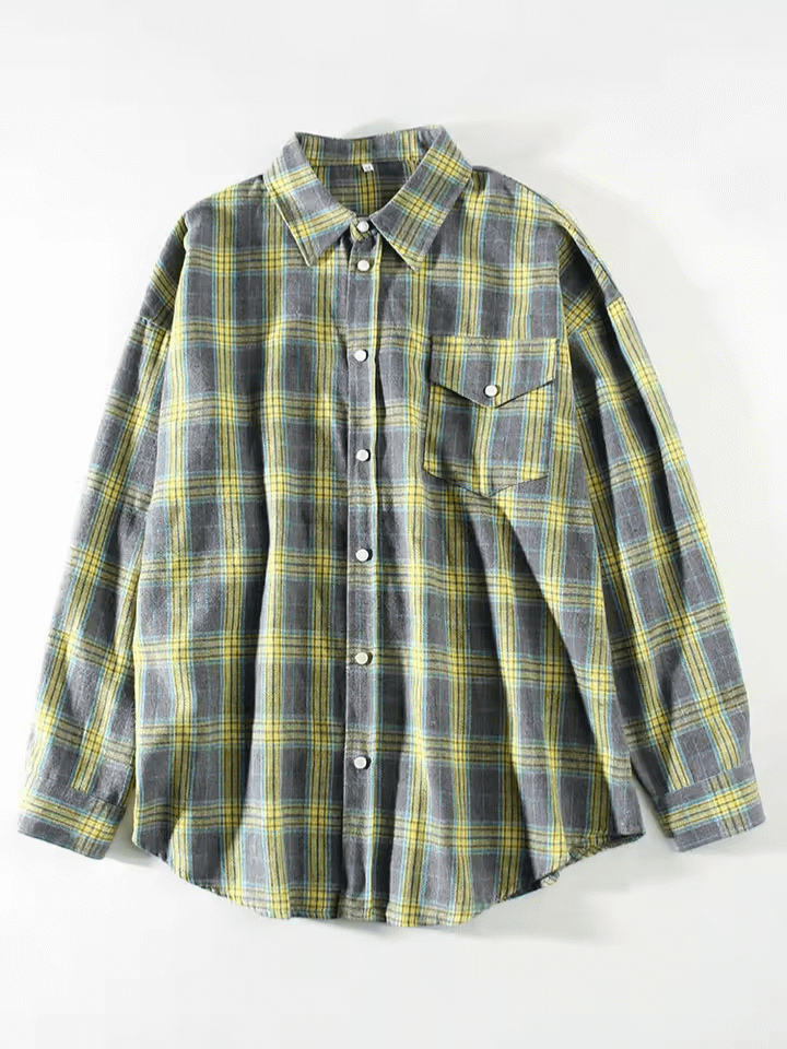 NC. | Camisa de cuadros oversize vintage