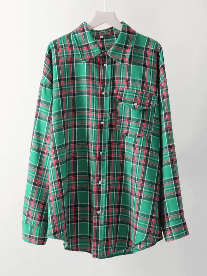 NC. | Camisa de cuadros oversize vintage