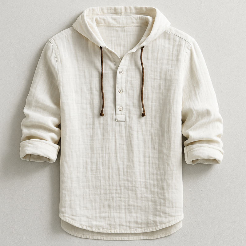 NC. | The Hooded Cotton Shirt