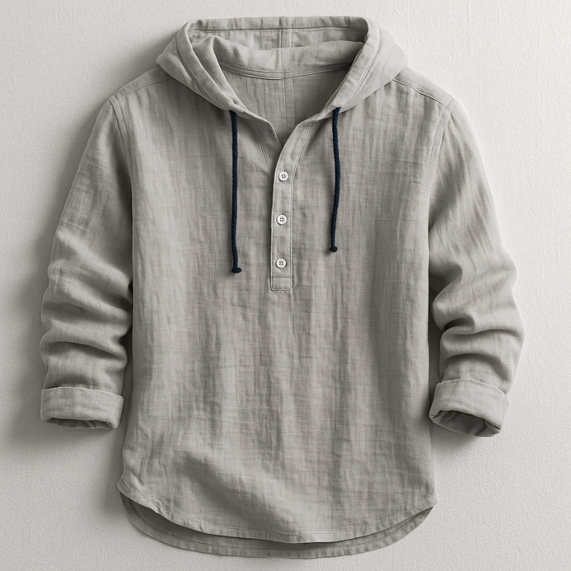 NC. | The Hooded Cotton Shirt