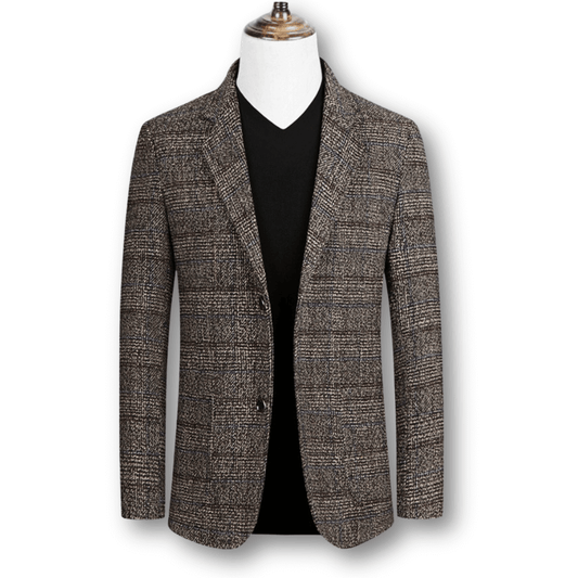 NC. | Blazer elegante en tejido escocés