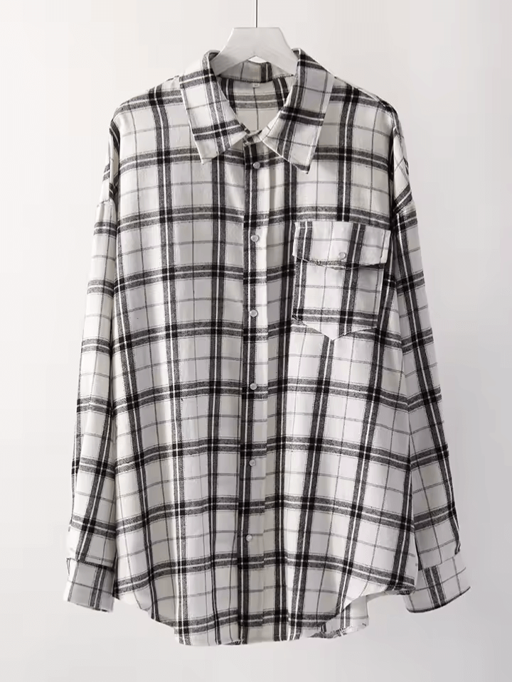 NC. | Camisa de cuadros oversize vintage