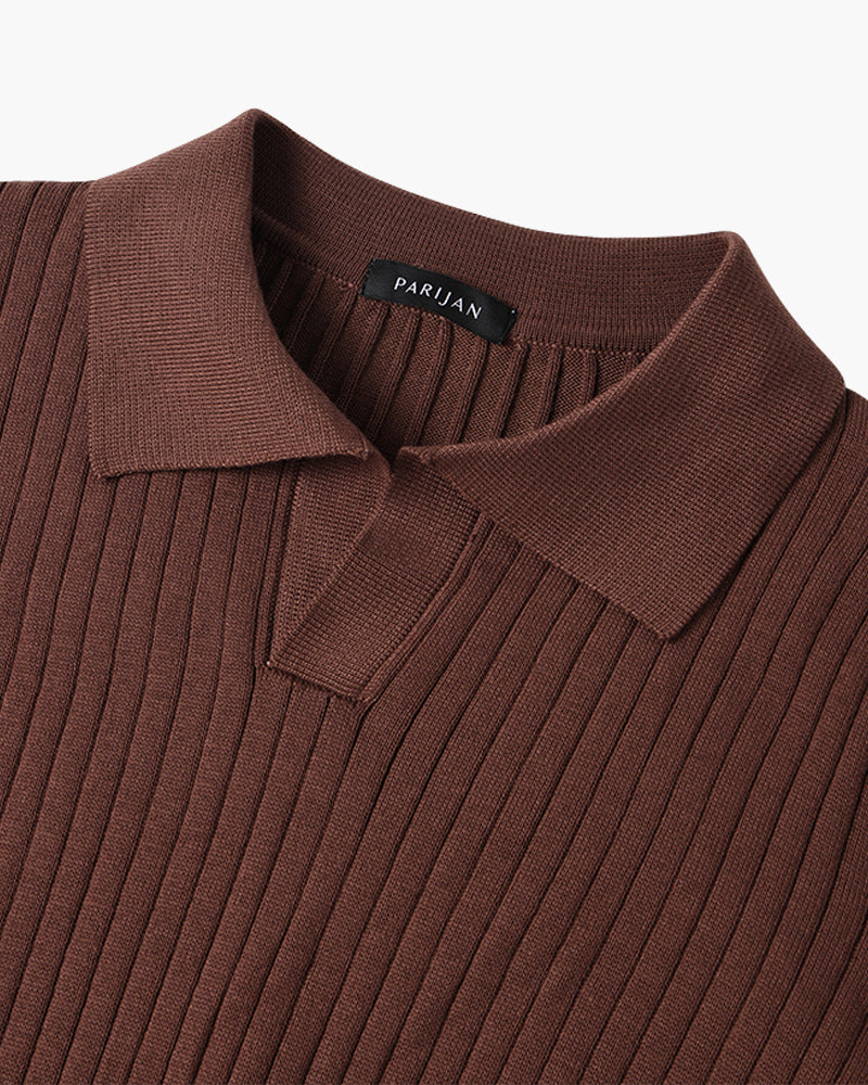 NC. | Polo clásico con cuello en V