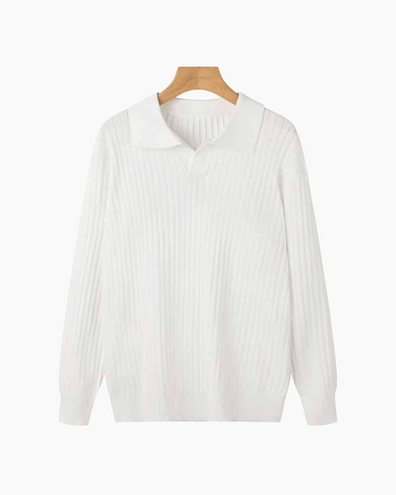 NC. | Polo clásico con cuello en V