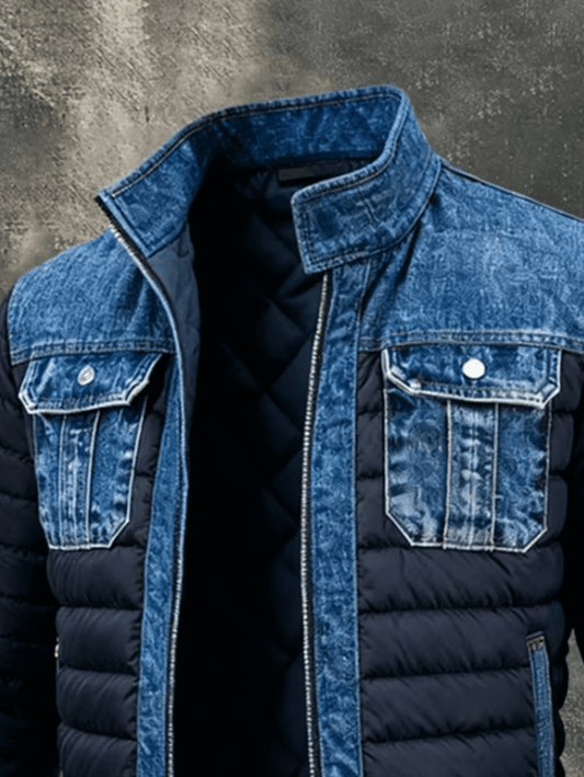 NC. | Chaqueta denim acolchada híbrida