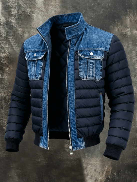 NC. | Chaqueta denim acolchada híbrida