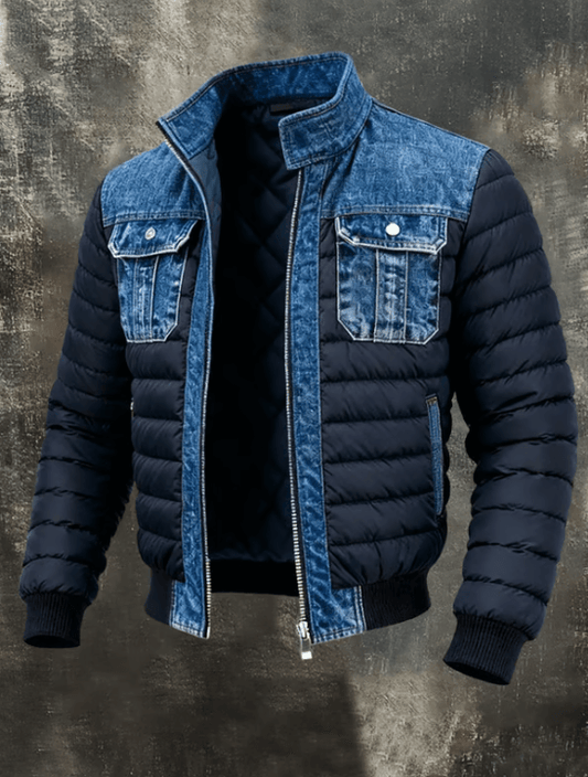 NC. | Chaqueta denim acolchada híbrida