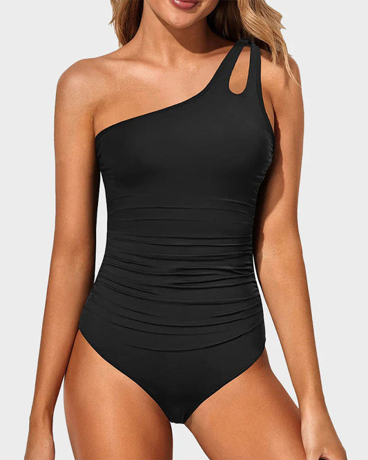 NC. | Sculpt One-Shoulder Swimsuit